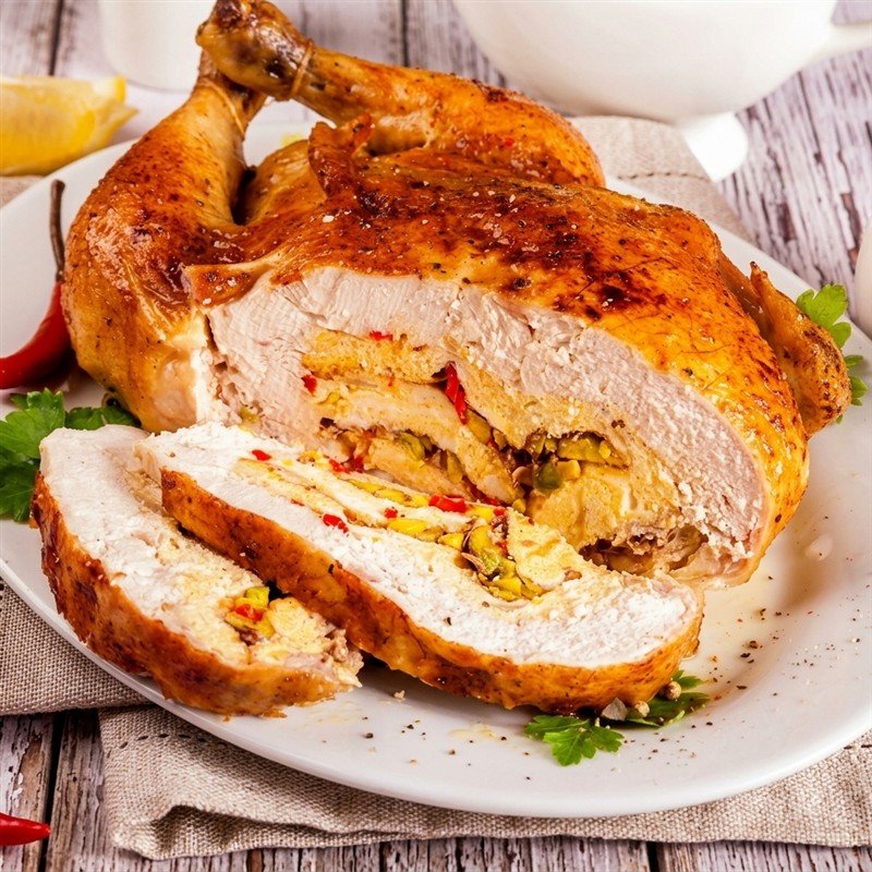 Frango recheado